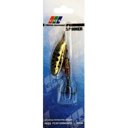 Блешня для риболовлі, обертова, EOS S150022, вага 7г, колір GS141021